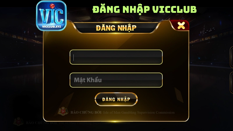 Link đăng nhập Vicclub mới nhất